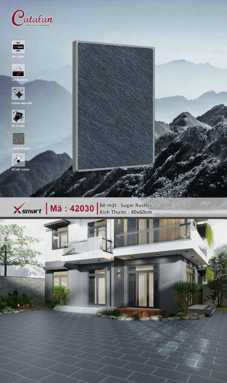 Gạch lát sân cao cấp